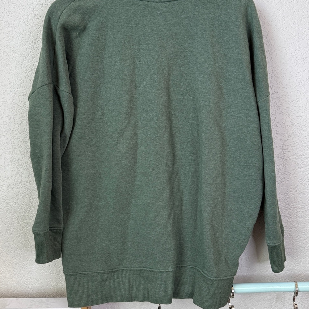Time and Tru Turtleneck Oversized Green Size Small - Picture 7 of 12